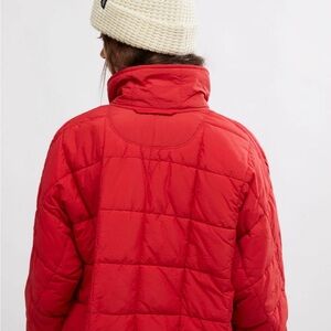 FP Movement by Free People Red Puffer Jacket